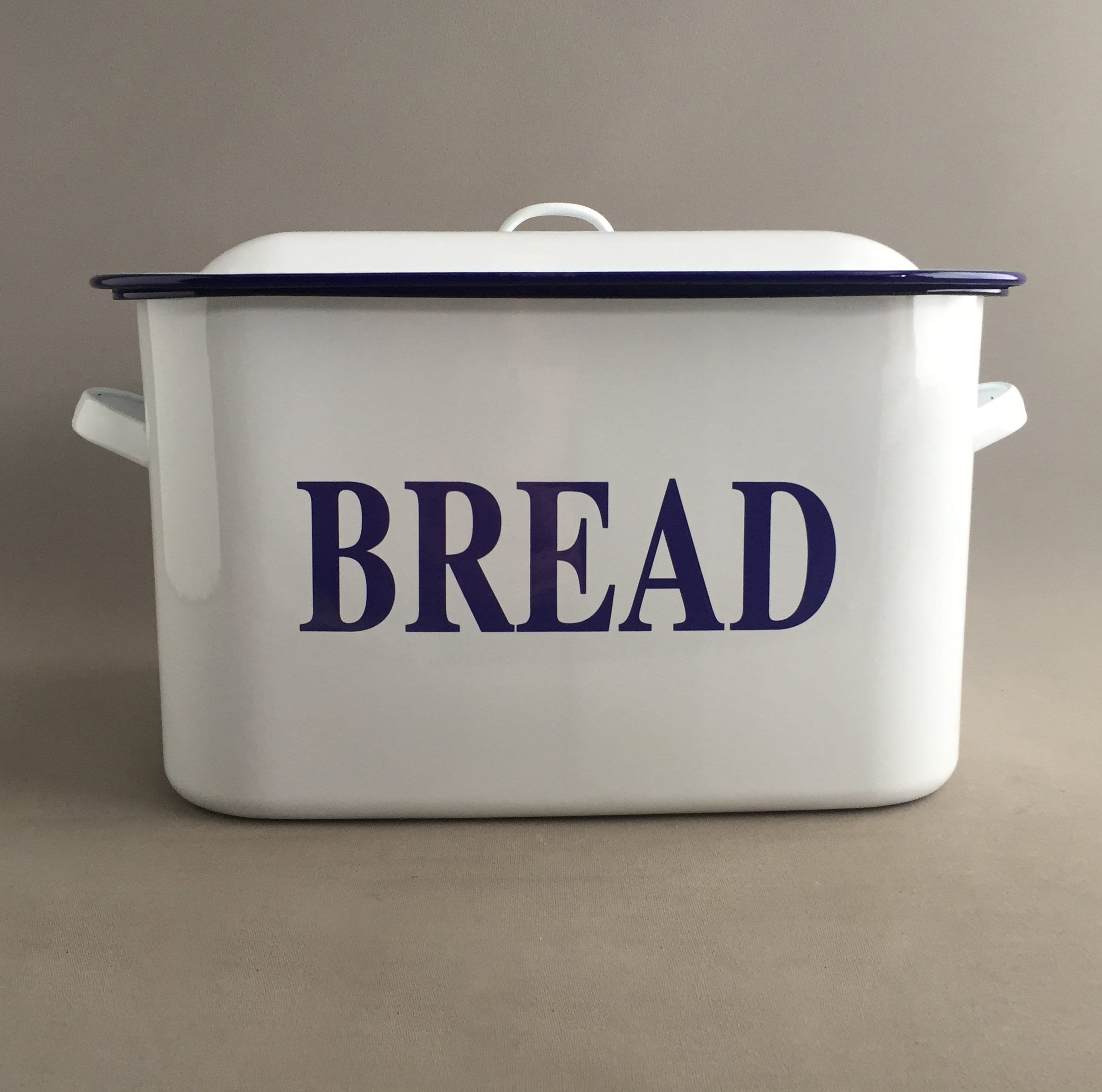 enamel bread bin