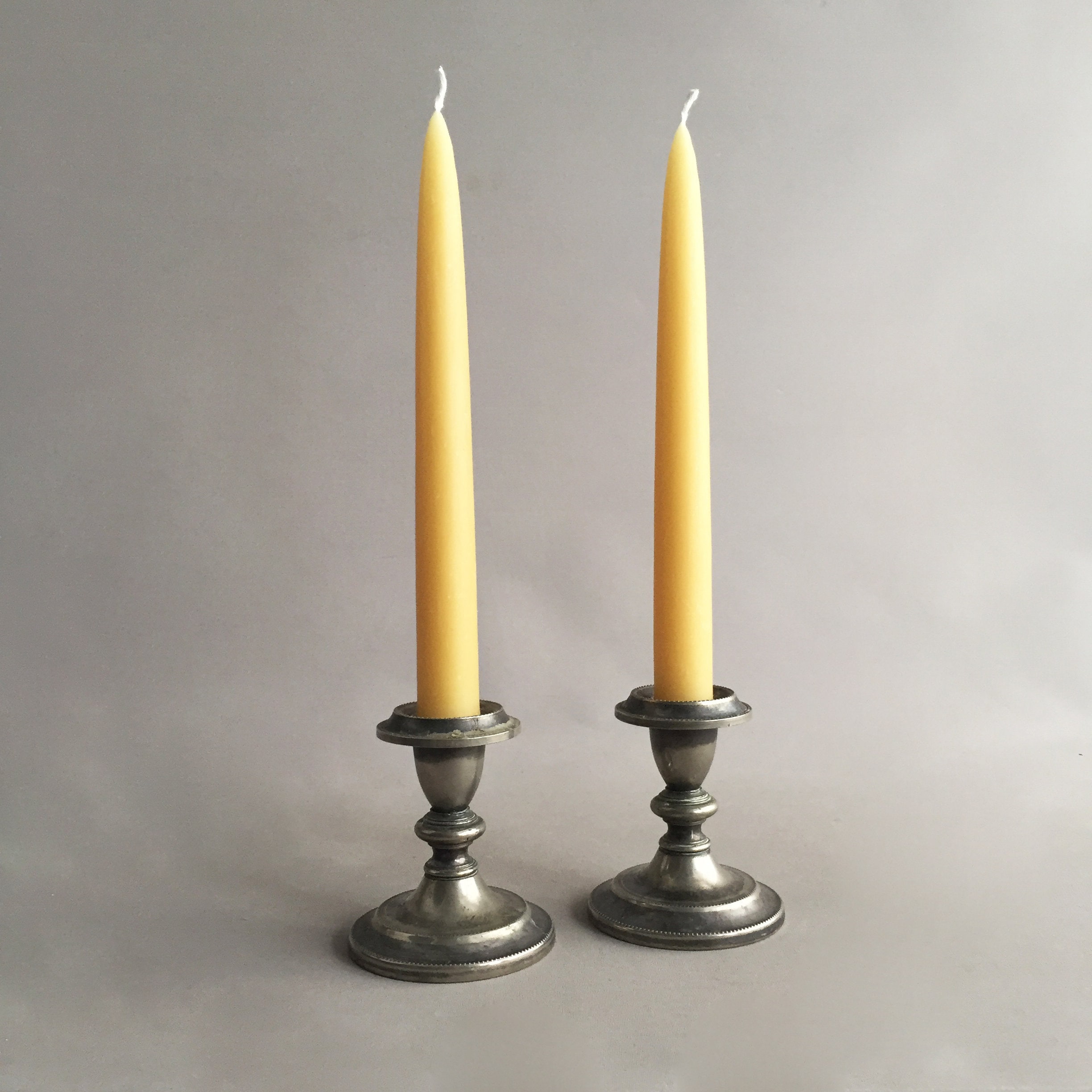 silver candle stick holders