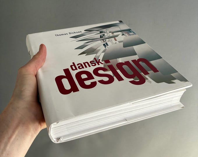 Dansk design by Thomas Dickson, Hard cover copy published by Gyldendal,