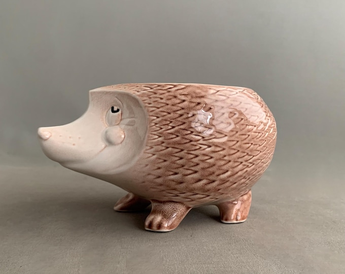 Bridlington Pottery Hedgehog Planter