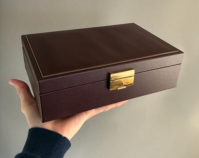 1970s Design Philipp jewellery box made in Sweden