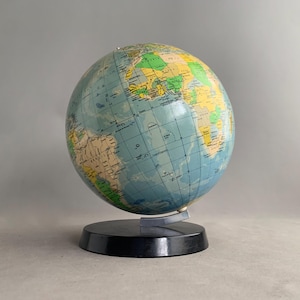 vintage world globe