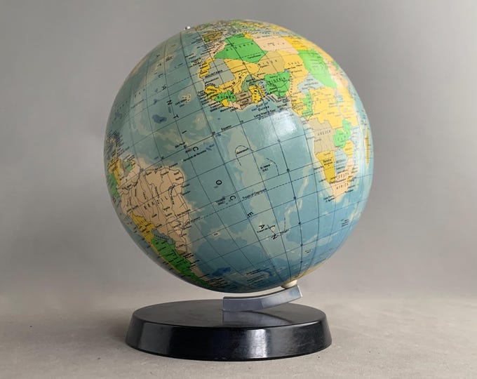 vintage world globe