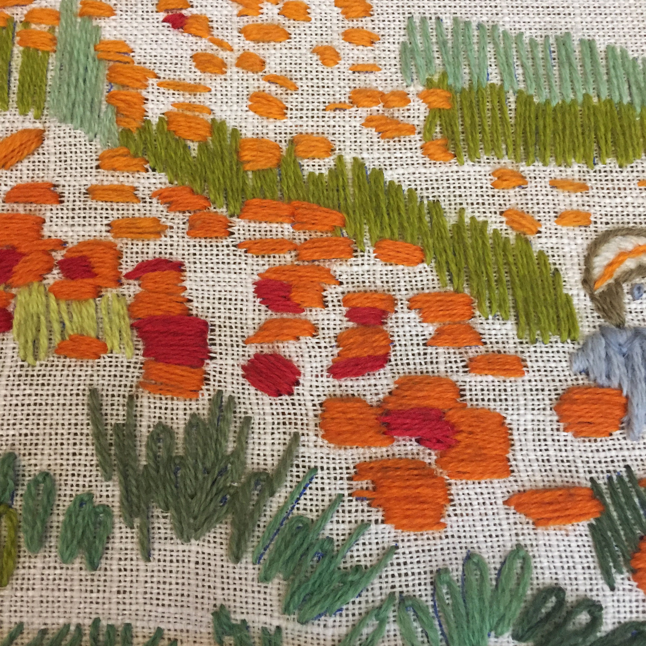 tapestry of Claude painting