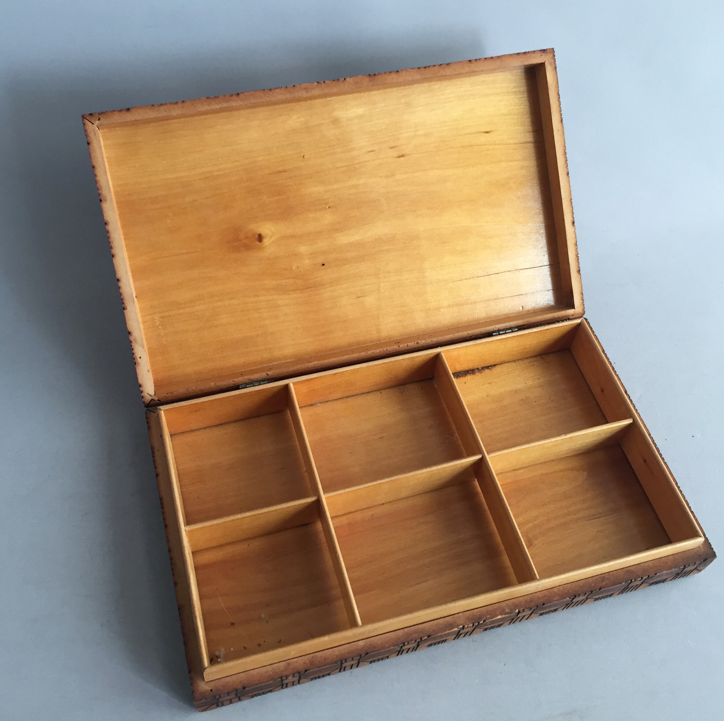 decorative wooden box