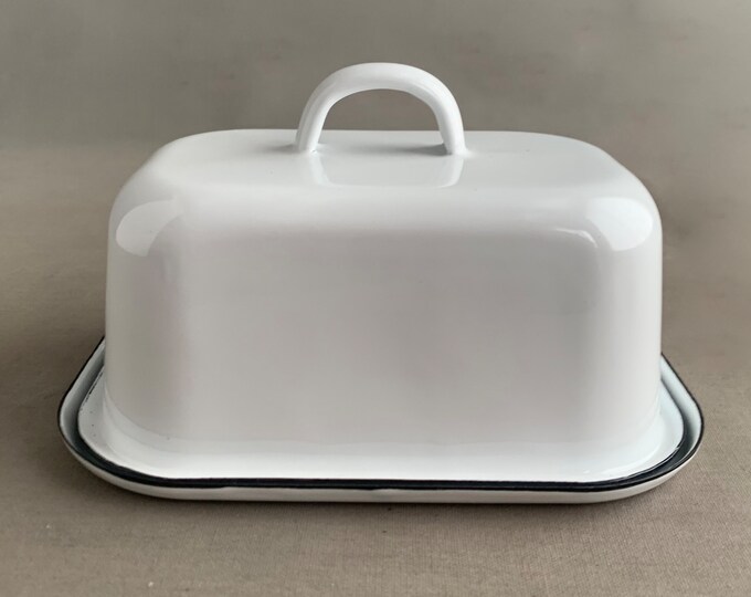 enamelware Butter dish