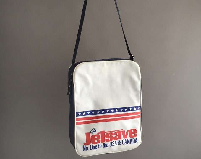 vintage Jetsave flight bag