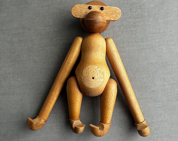 Kay Bojesen wood monkey figurine