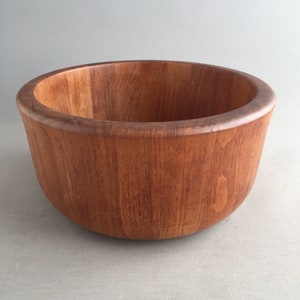 teak wooden bowl
