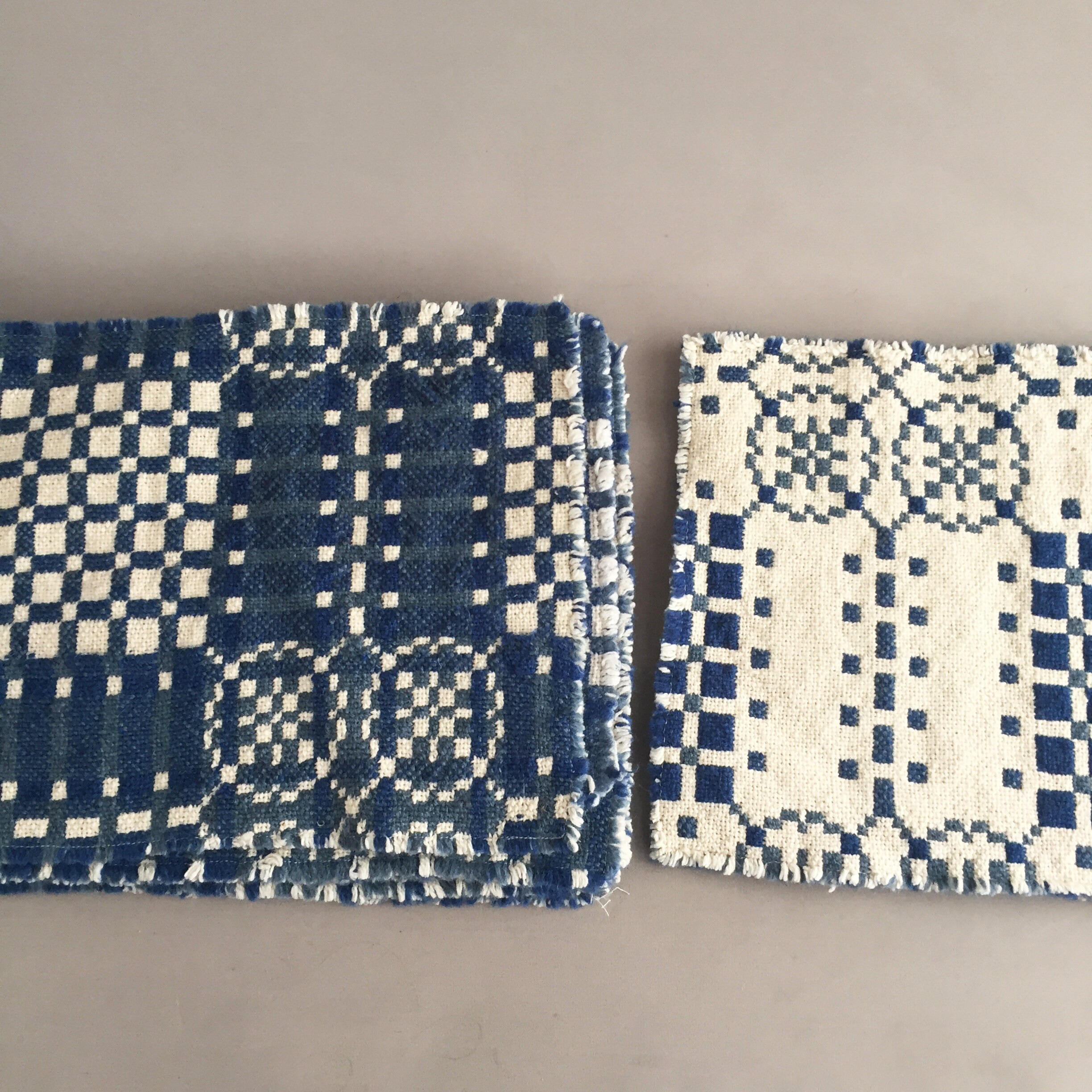 Welsh woven place mats x 8