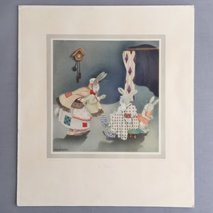 1950s print by Willy Schermele- in disgrace