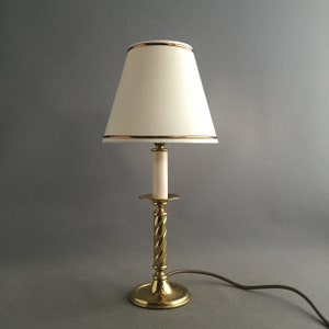 1970s brass lamp