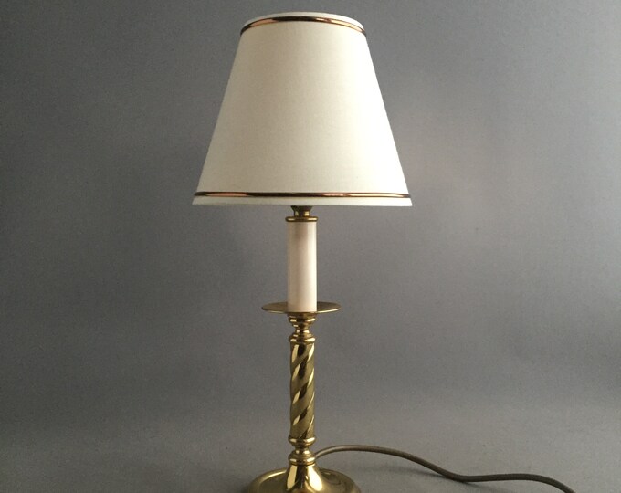 1970s brass lamp