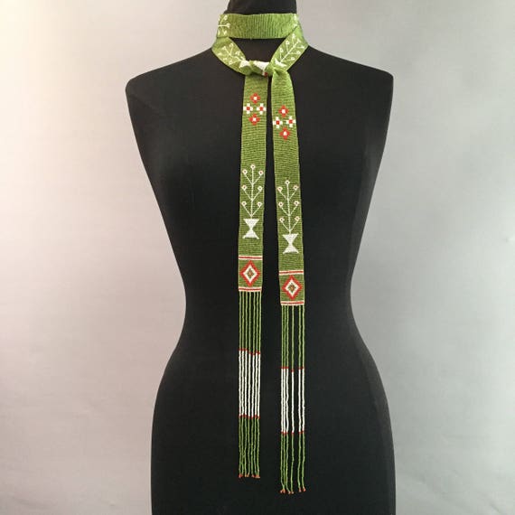 flapper style 1920s/1930s beaded necklace /belt