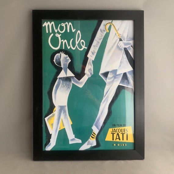 額入りフランスポスター Mon Oncle Jacques Tati - Etsy 日本