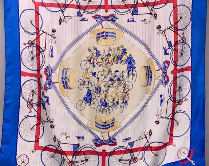 Hermes Les Becanes scarf