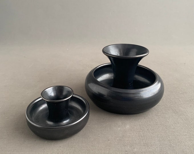 prinknash candle holder set