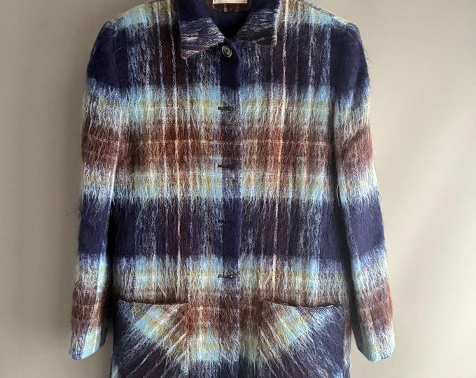 Mohair jacket coat