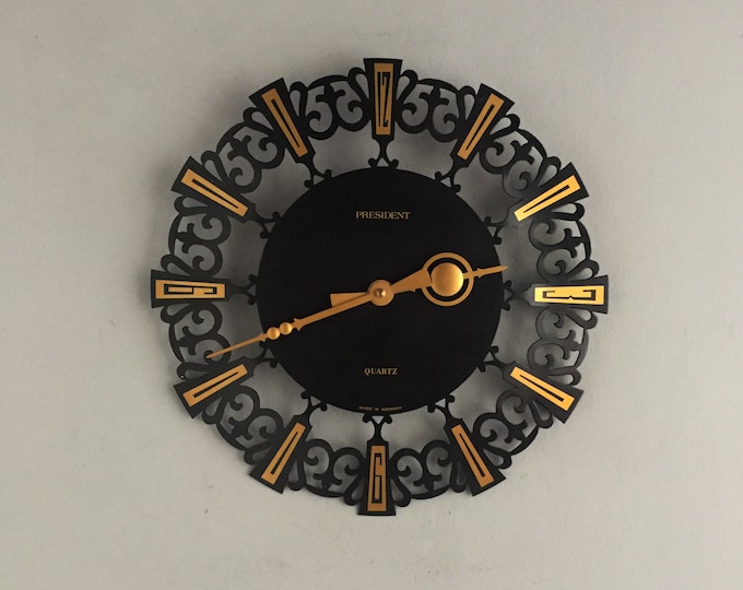 1960s metal clock