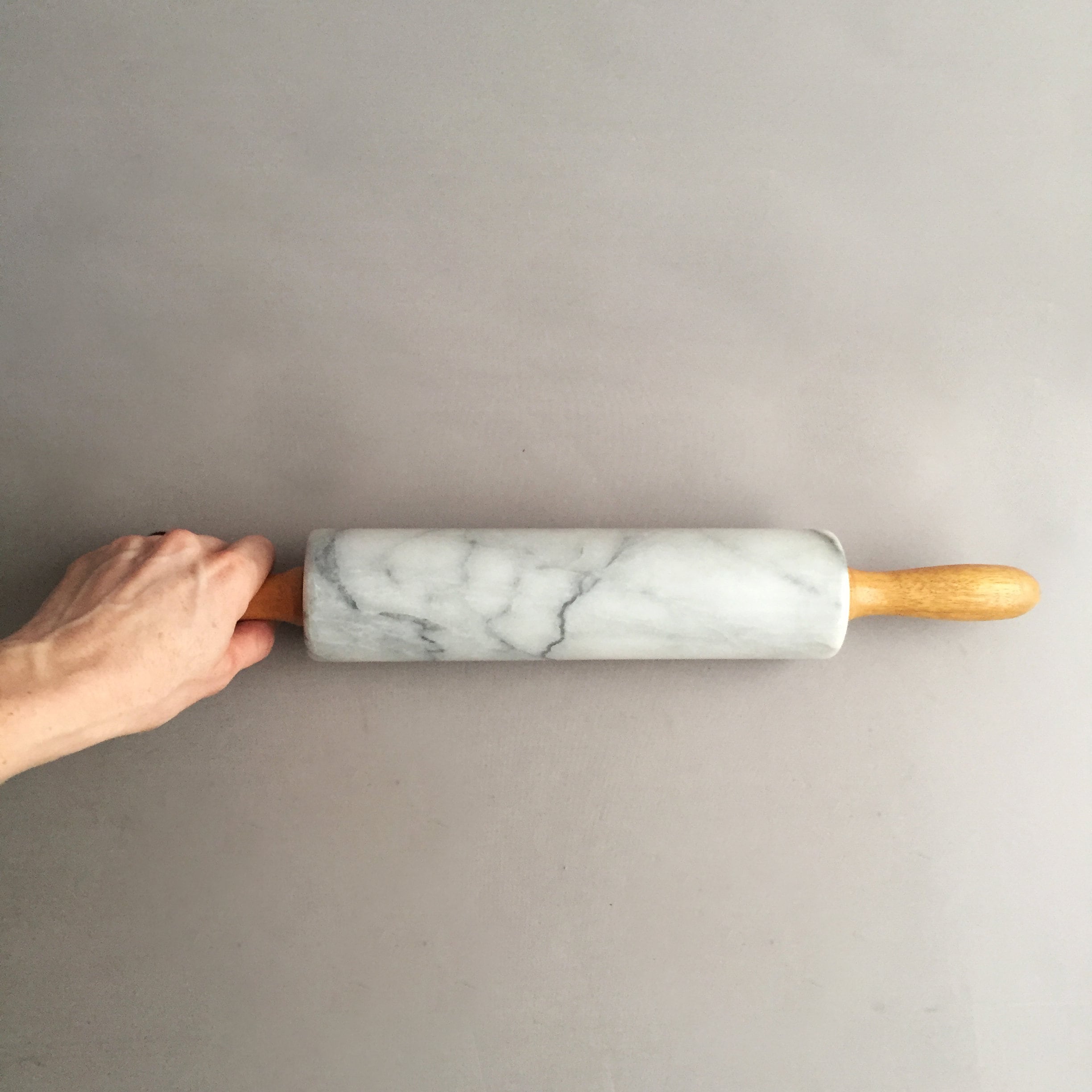 Marble rolling pin