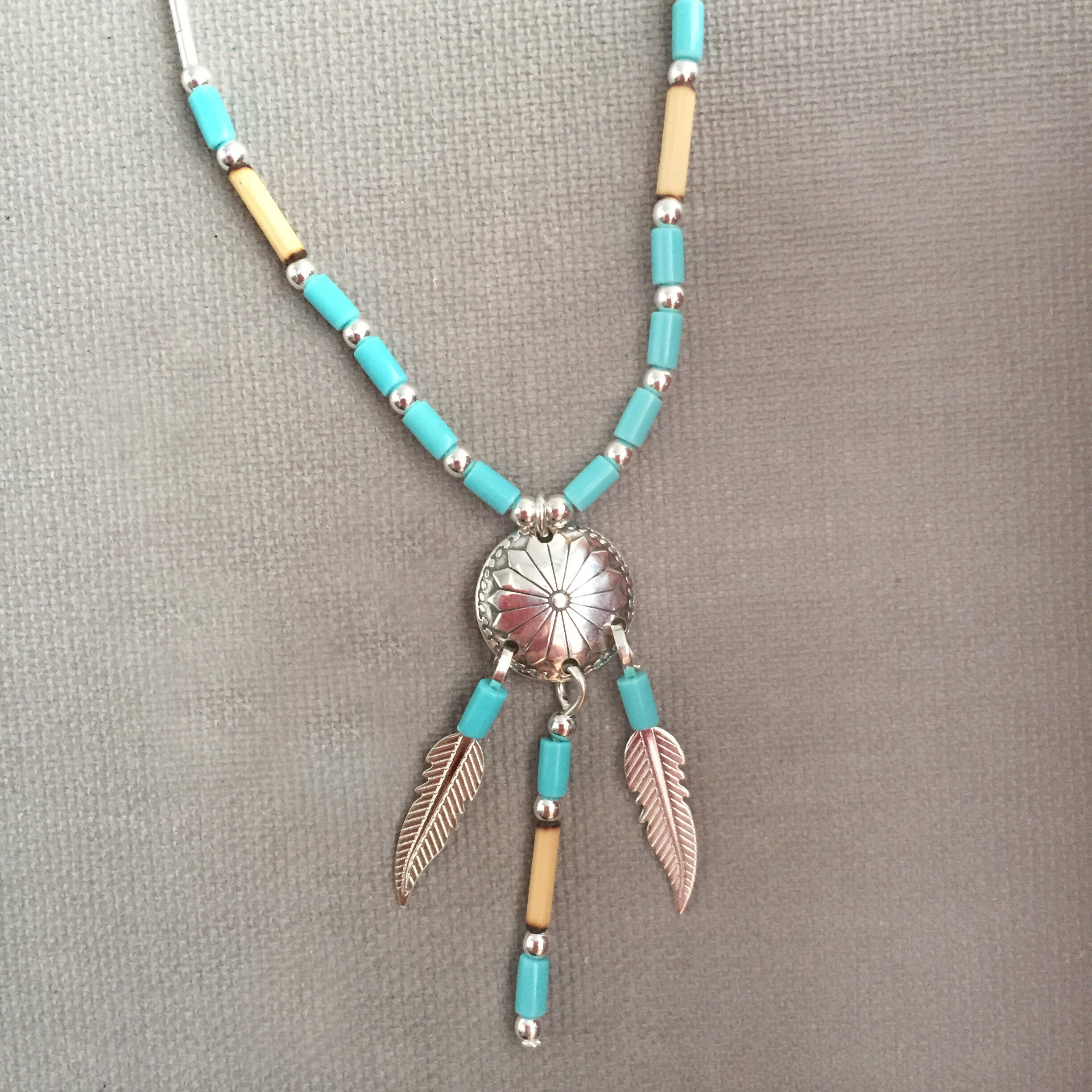 navajo silver necklace