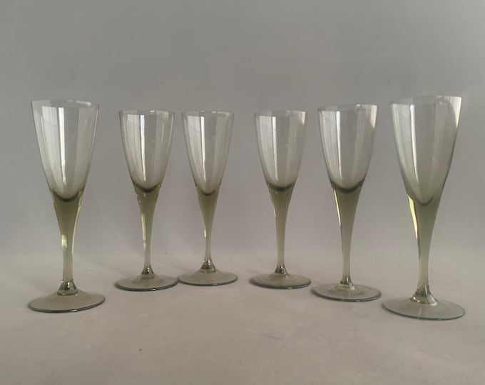 Mirabel schnapps glasses by Orrefors  sweden x 6