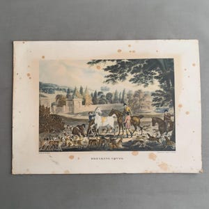 Breaking cover - lithograph by Robert Pollard