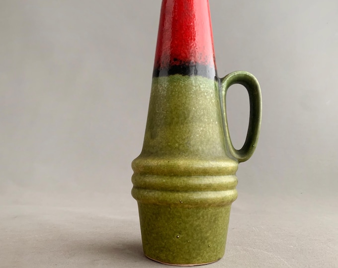 West German Scheurich 407-35 pottery vase