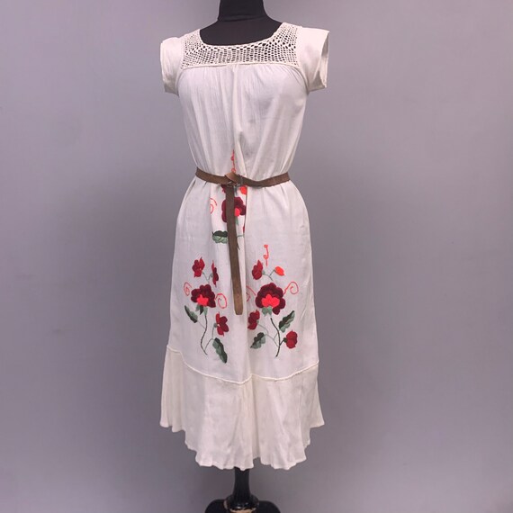 cheesecloth peasant dress - image 7