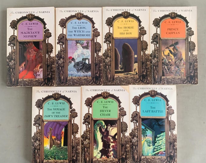The Chronicles of Narnia by C.S. Lewis complete set