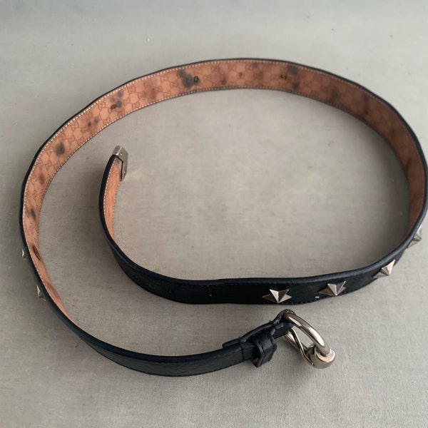 Gucci leather belt