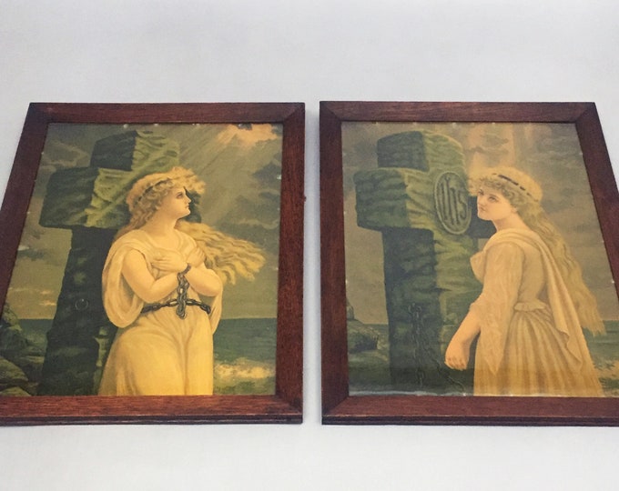 Vintage Jesuit framed prints