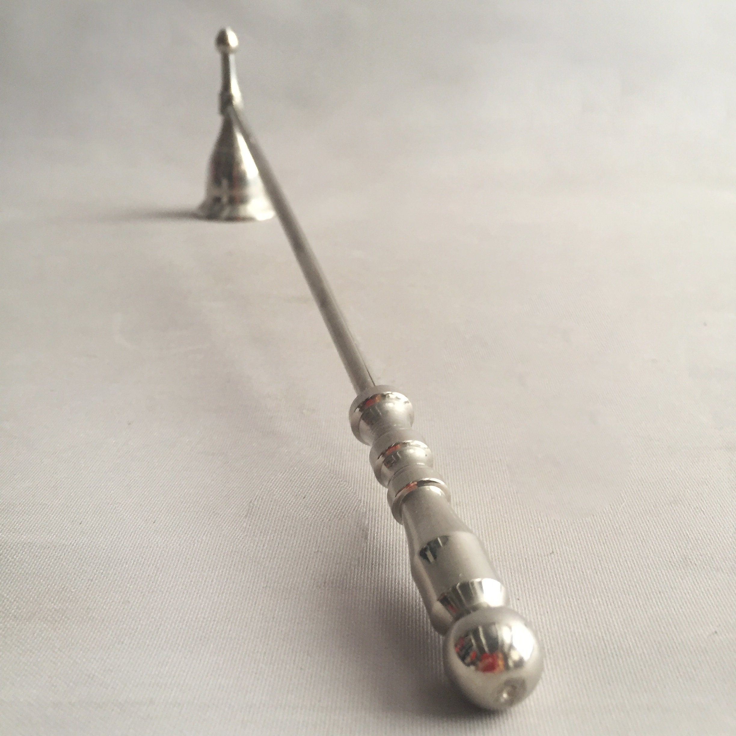 stainless steel candle snuffer