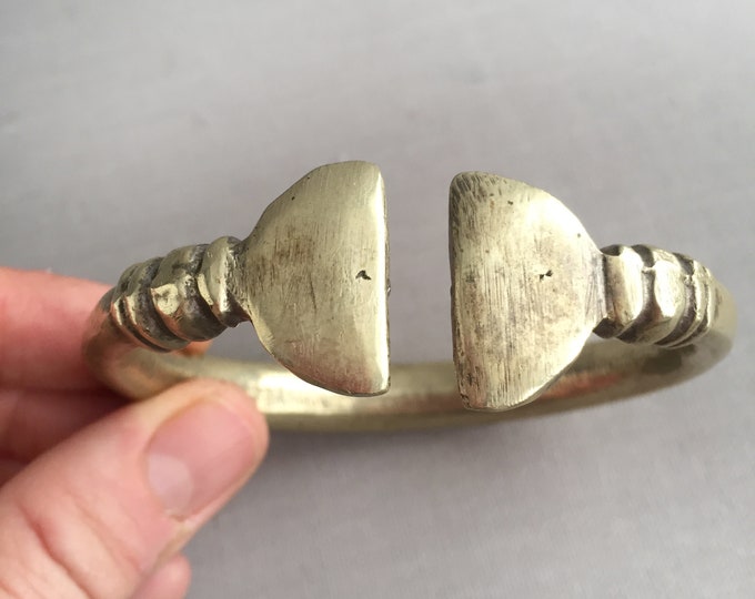 Antique Tuareg brass cuff