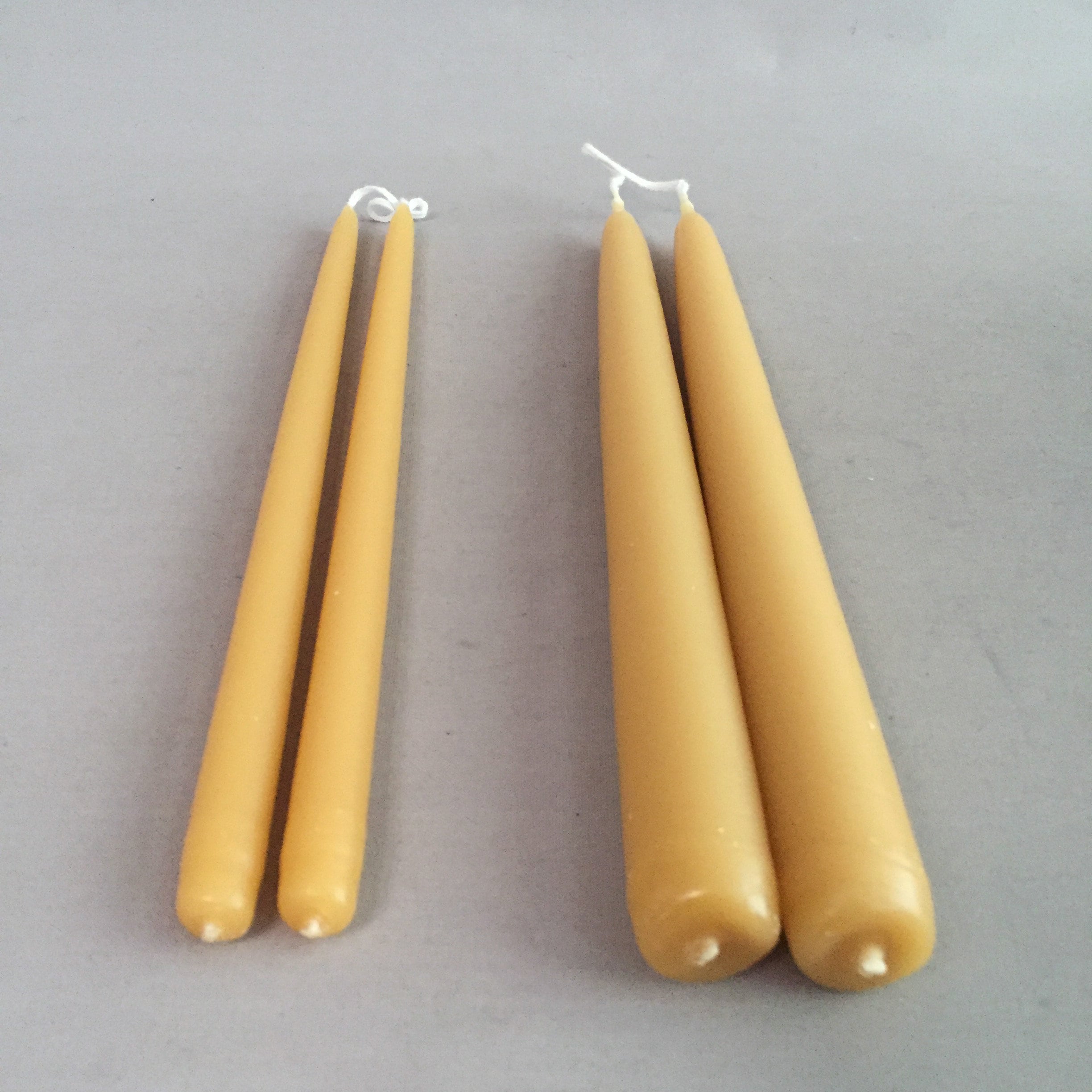 hand dipped 100 beeswax candles