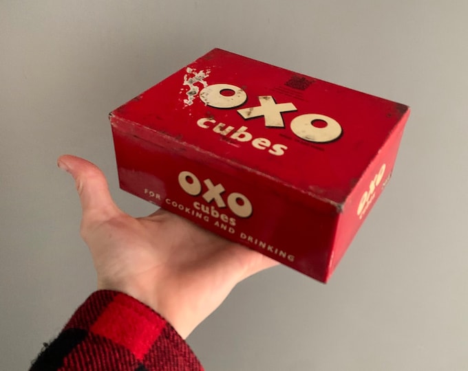 old Oxo tin