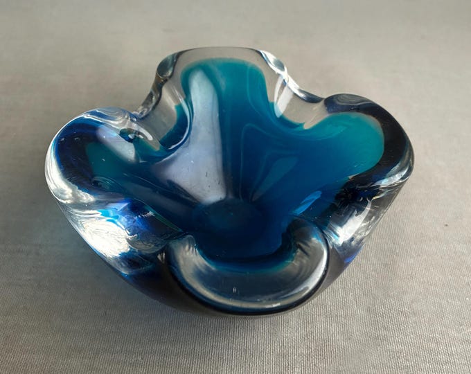 Murano glass ashtray