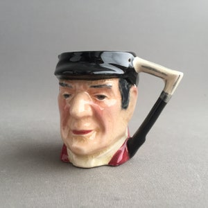 Sandland character ware mini toby jug