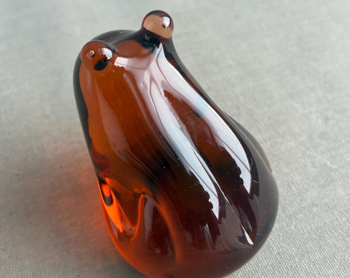 Wedgwood studio glass lilliput frog