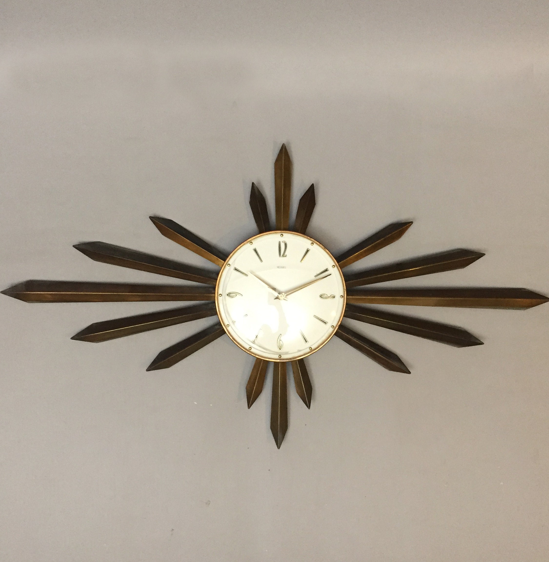 1960s Starburst clock