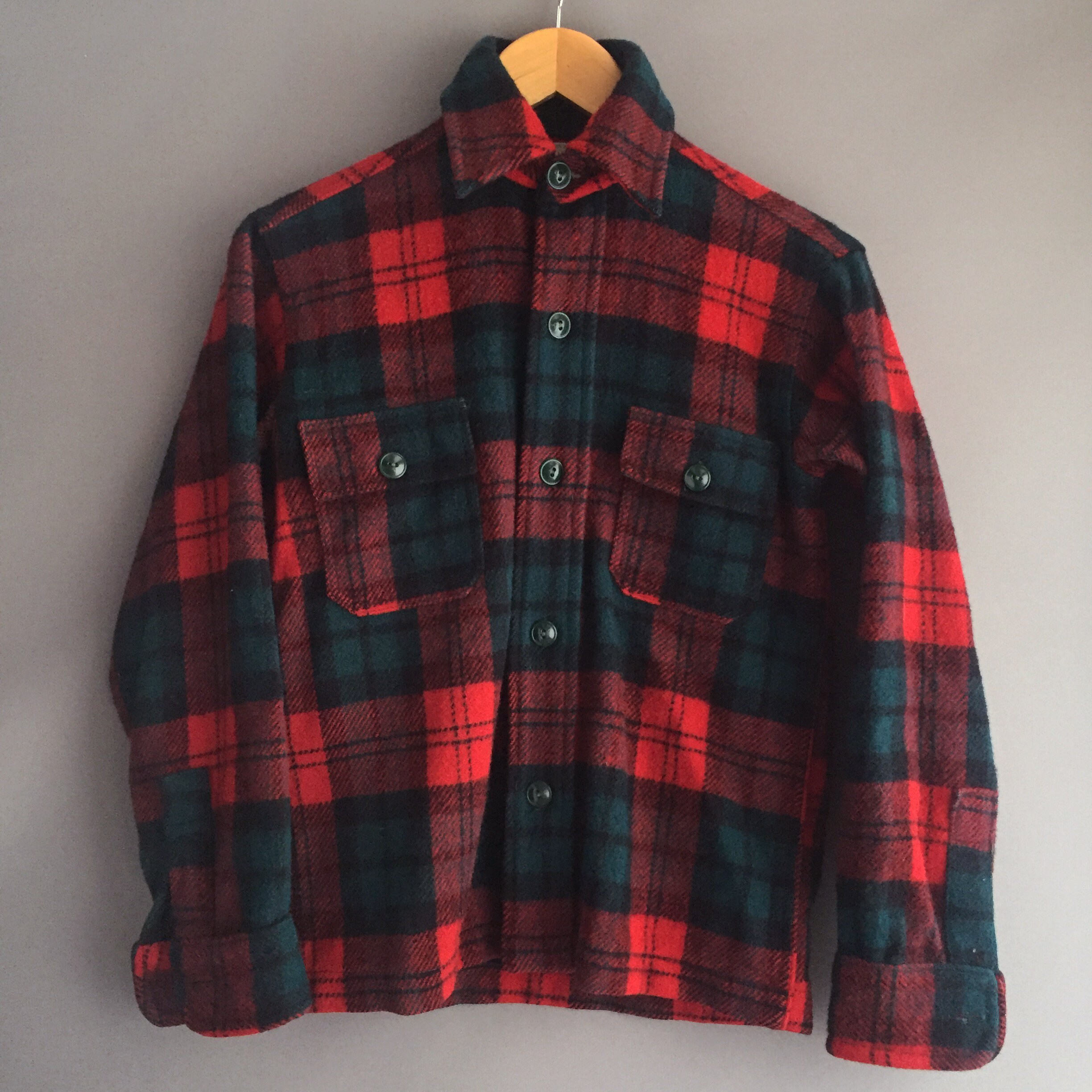 Pure wool shirt by Maine Guide 100% virgin wool