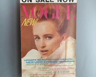 1980s Vogue poster
