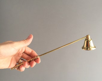 ヴィンテージ真鍮キャンドルスナッファー - キャンドル消火器 - 13