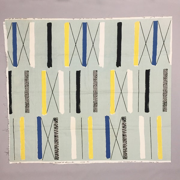 Lucienne Day ' Mezzanine ' Fabric panel