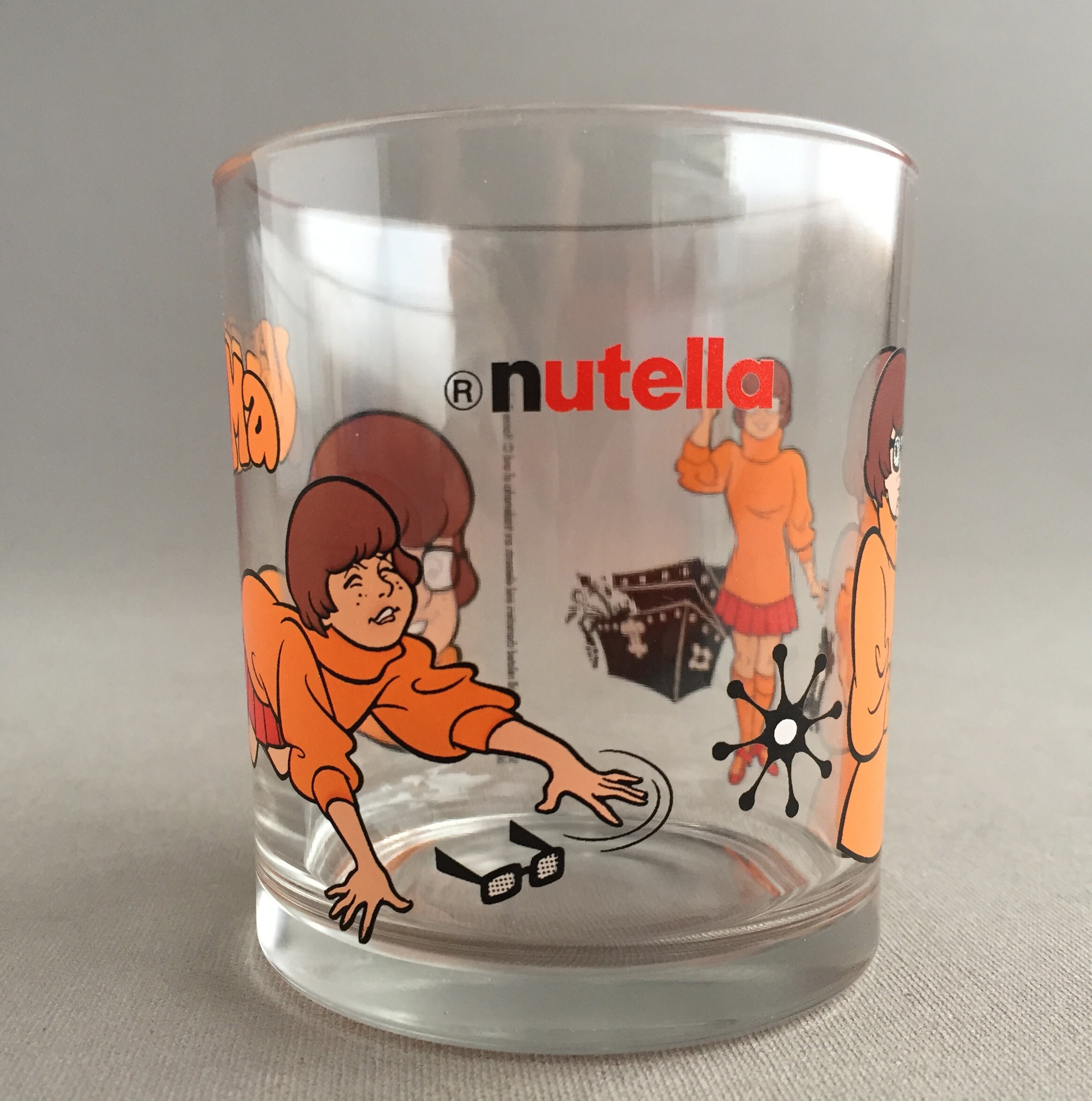Velma scoobydoo nutella glass