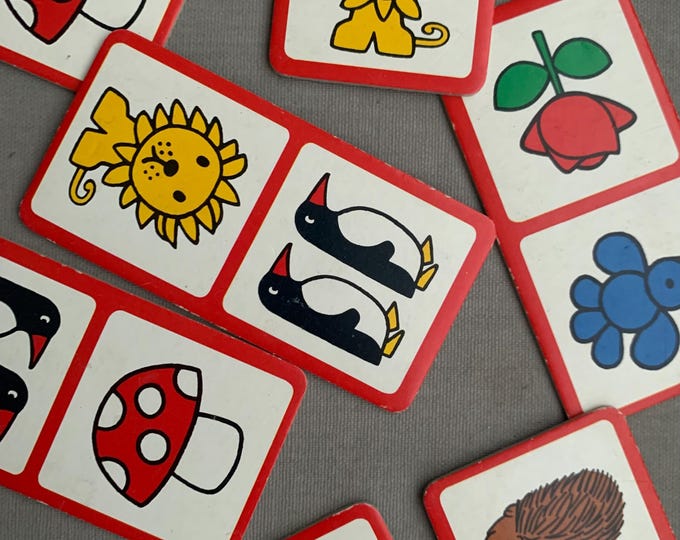 1980s Dominoes illustrated by Dick Bruna