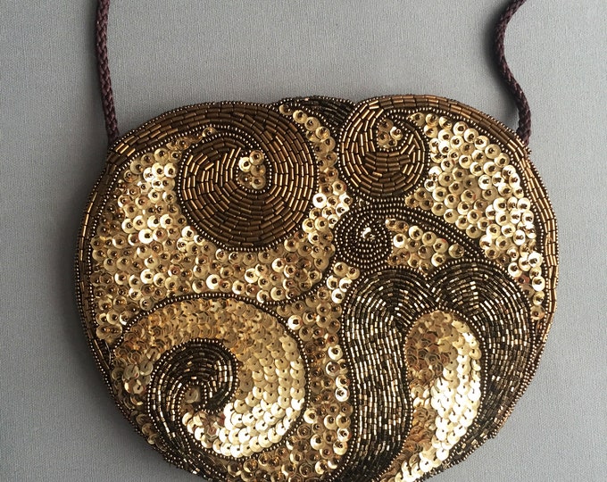 1980s beaded bag