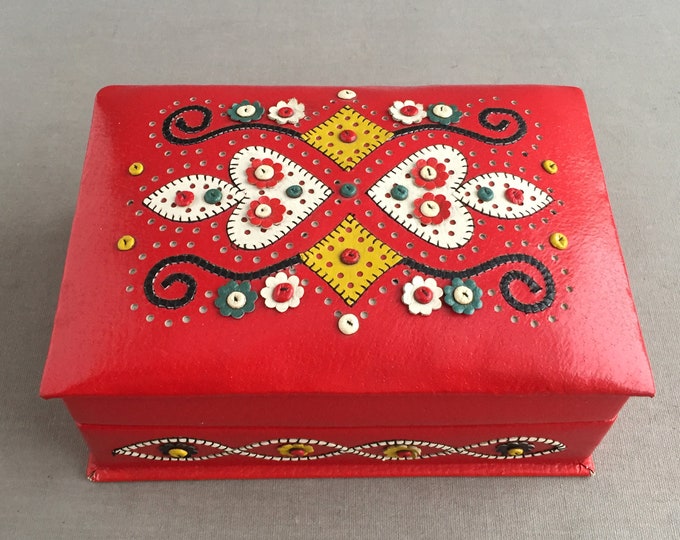 leather jewellery box