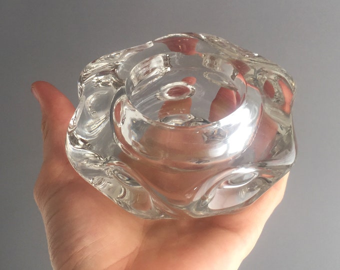 1970s Liskeard Glass ( LG ) glass dish