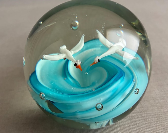 Heirloom Collection glass paperweight